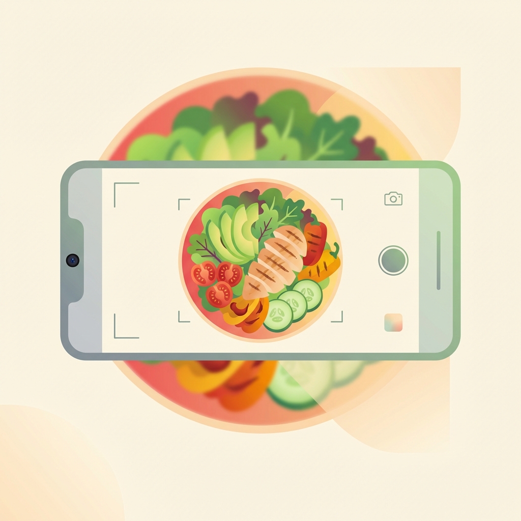 Take a photo to track calories